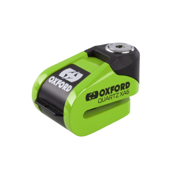 Oxford Oxford quartz xa6 alarm disc lock green